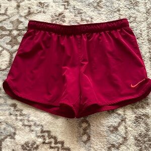 Nike shorts w/Built in Spandex Size M